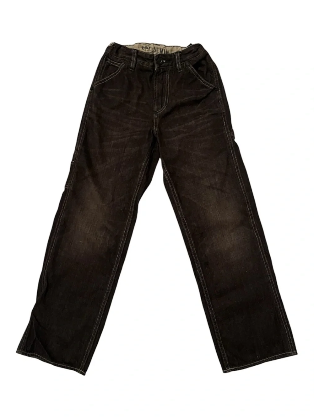 GAP Kids Dark Brown Carpenter Straight-Leg Jeans